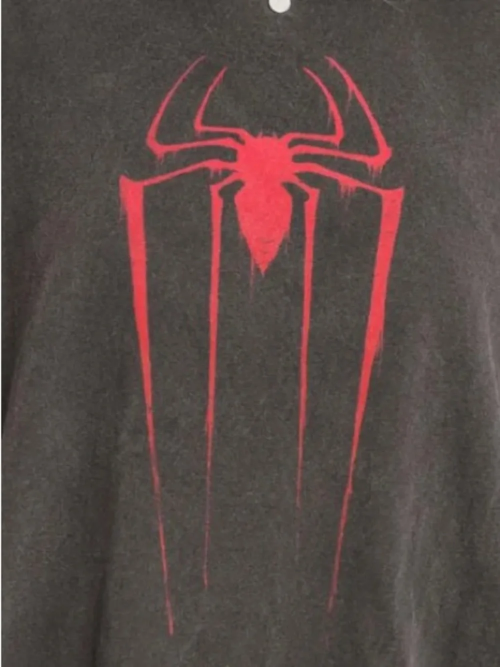 Comfort Colors Pepper Short-Sleeve Tee with Red Spider Graphic